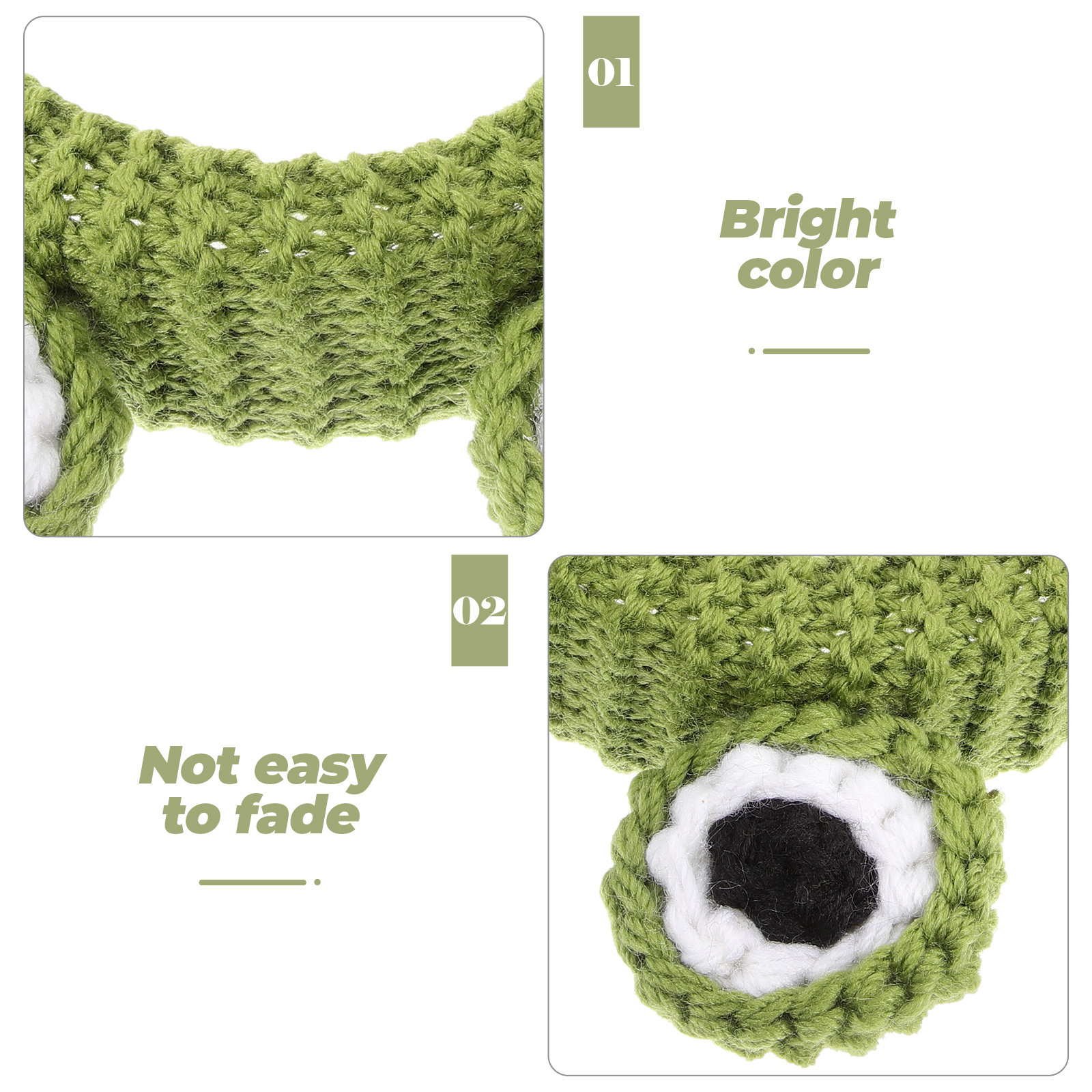 2Pcs Frog Eye Headband Chunky  - Skincare Animate review and price