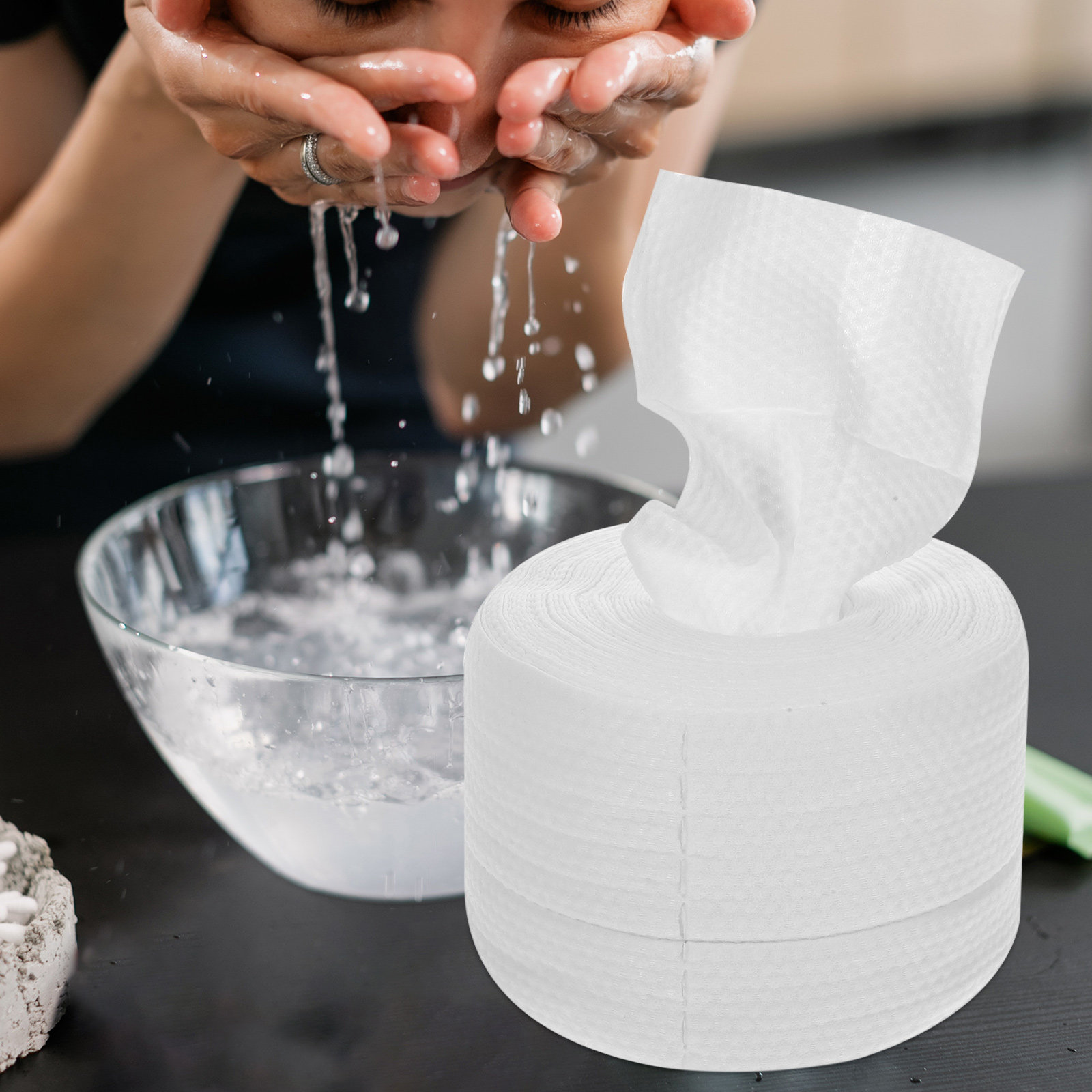 60Pcs Cotton Face Cleaner Disp - Skincare Gentle review and price