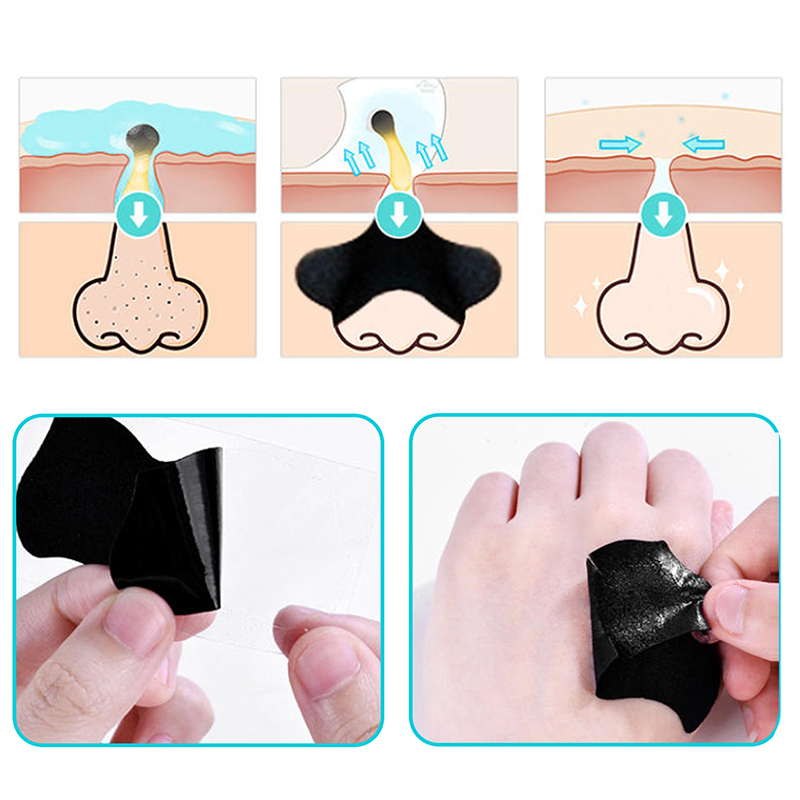 5/15/25/50Pcs Bamboo Charcoal  - Charcoal Pore Strip review and price