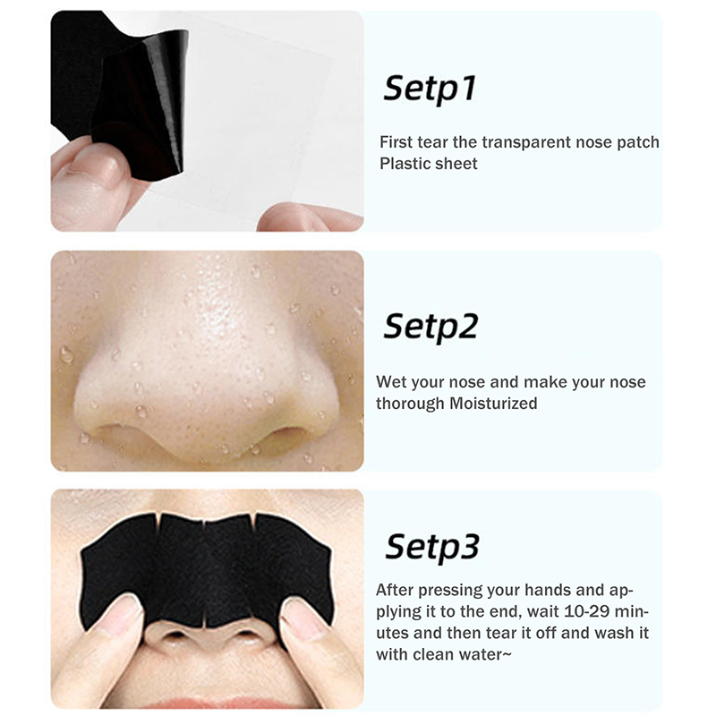 5/15/25/50Pcs Bamboo Charcoal  - Charcoal Pore Strip review and price