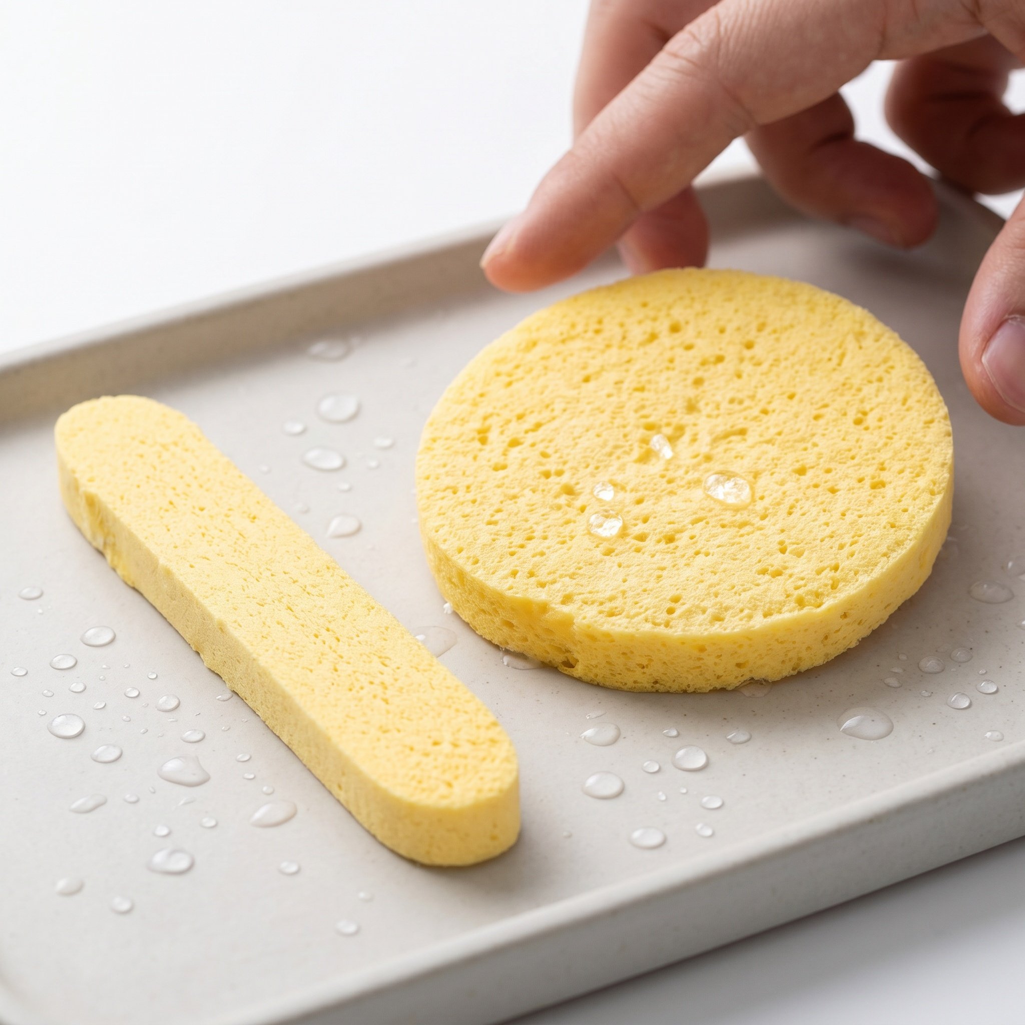 Round Compressed Makeup Facial - Skincare Gentle review and price