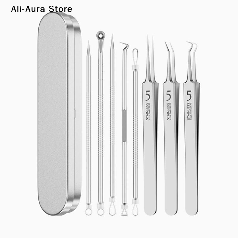7/8Pcs Blackhead Remover Kit P - Skincare Acne review and price