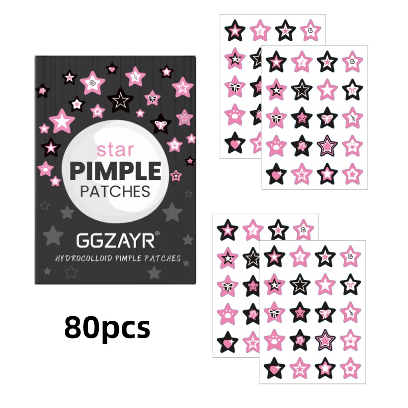 80/160pcs Star Acne Patch Set  - Skincare Gentle review and price