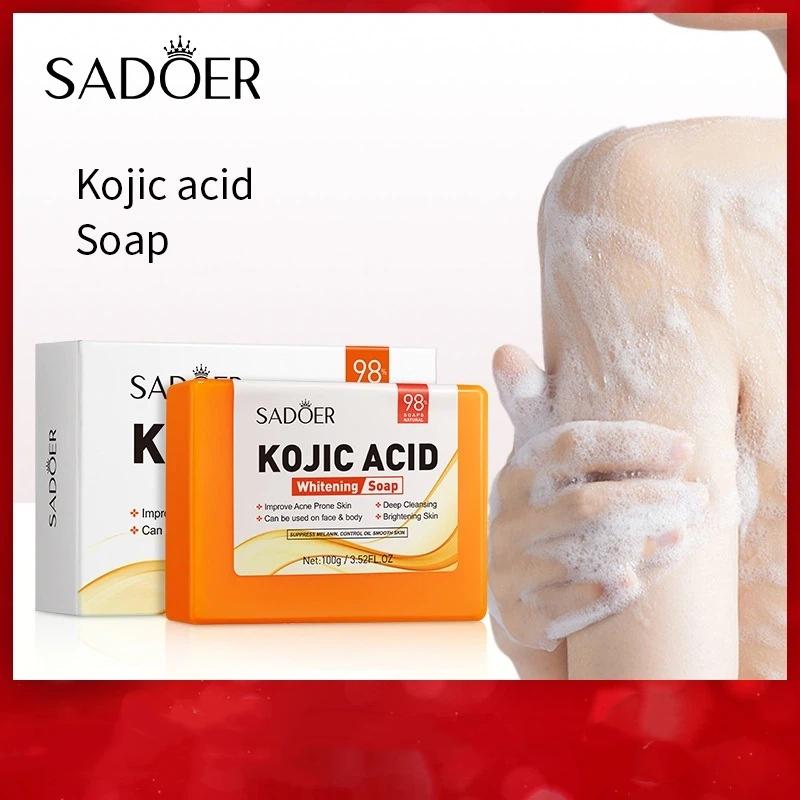1Pc SADOER Kojic Acid Facial S - Kojic Acid Soap review and price