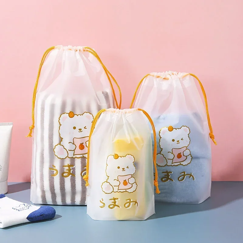 3pcs/set Cute Drawstring Bag T - Skincare Animate review and price