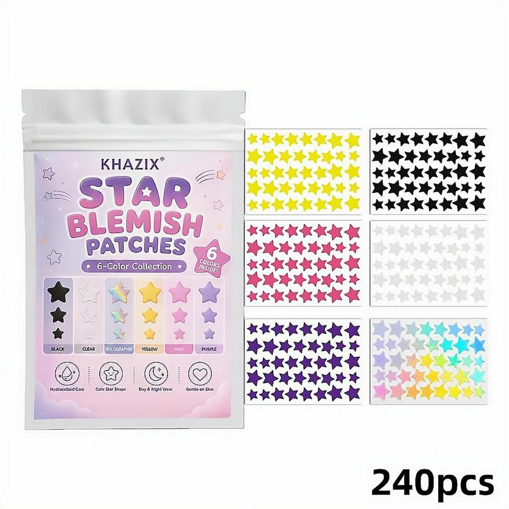 Seven-Color Star Pimple Patche - Skincare Gentle review and price