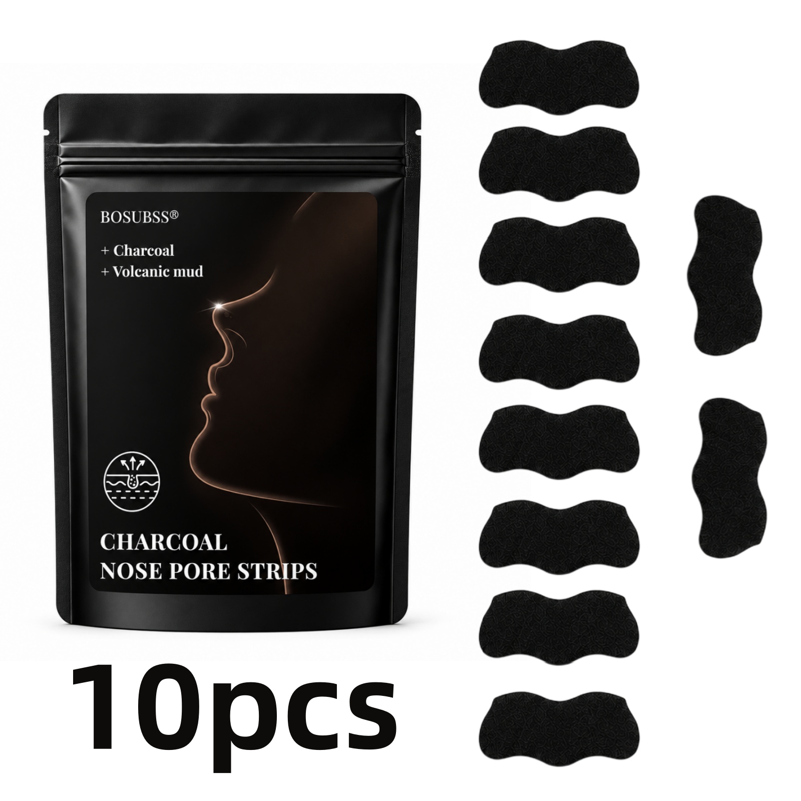 10 Pcs Charcoal Nose Care Stri - Charcoal Pore Strip review and price