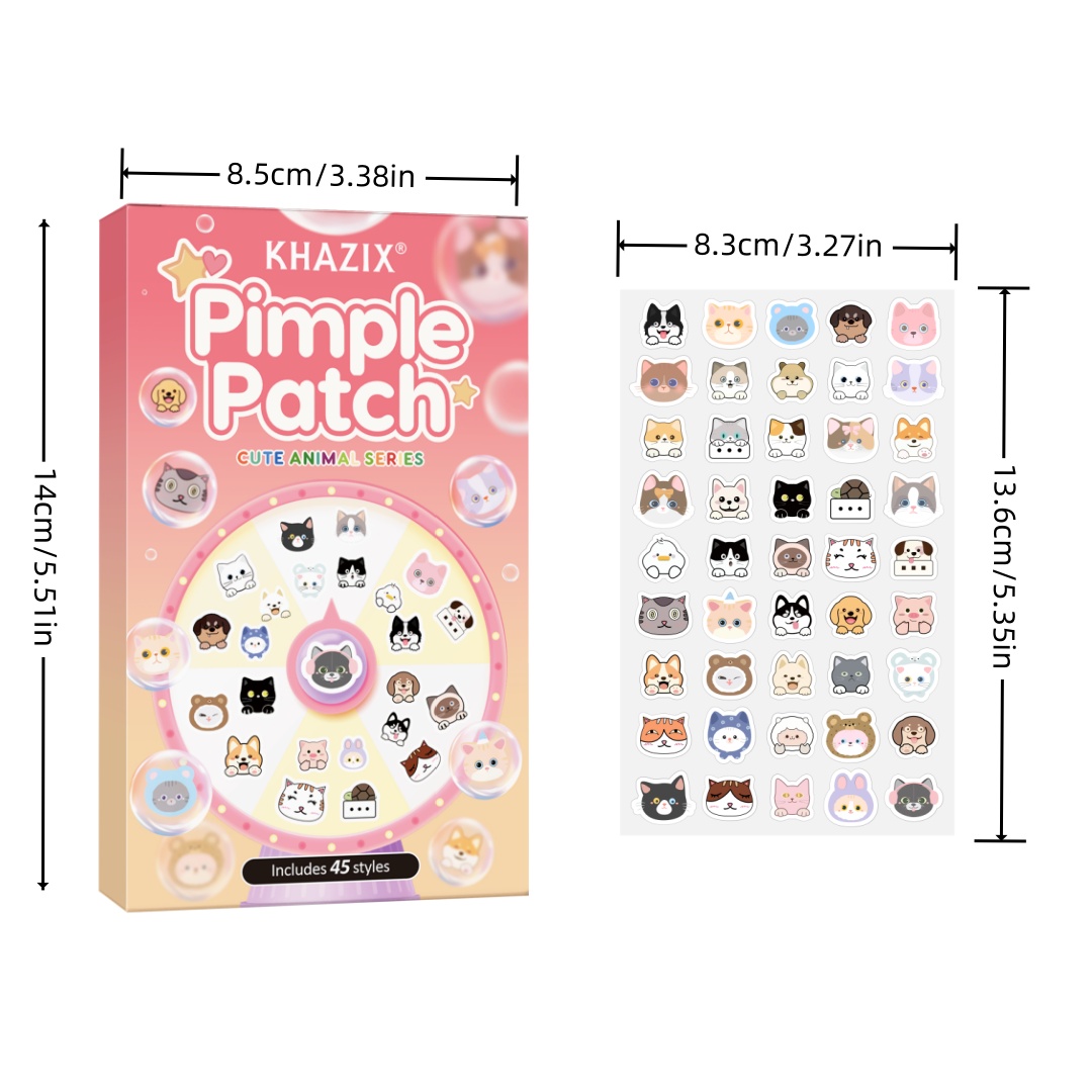 45pcs Cartoon acne patch, cute - Skincare Gentle review and price