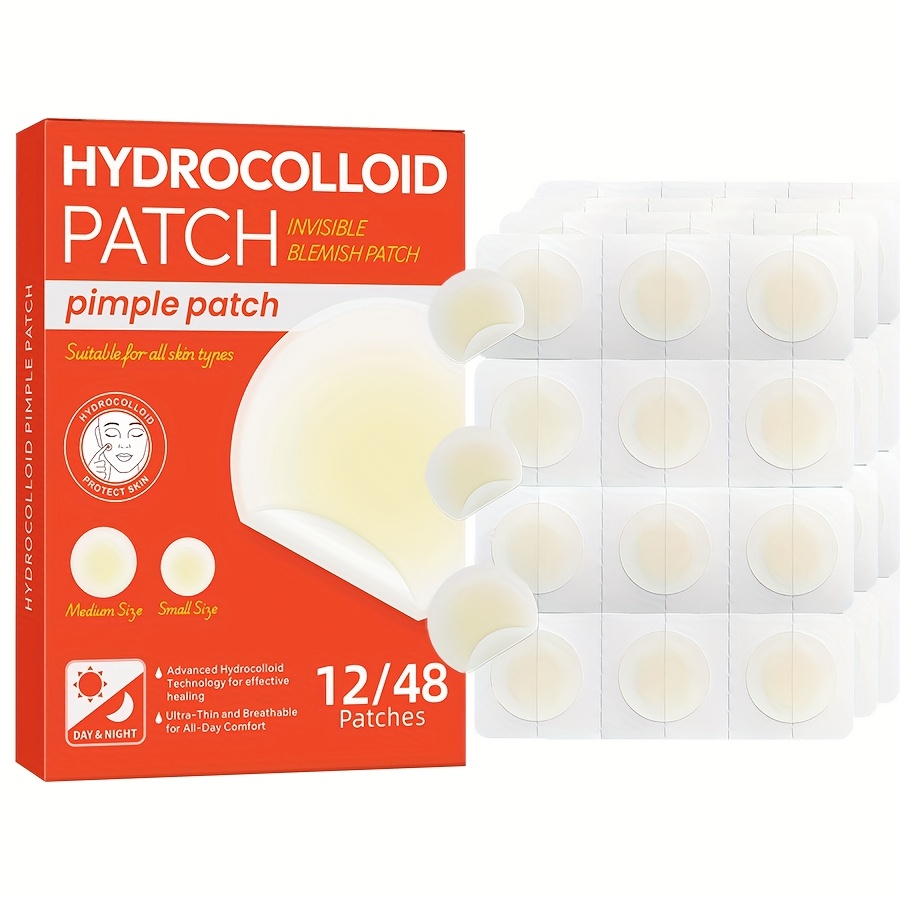 48 PCS Hydrocolloid Acne Patch - Skincare Gentle review and price