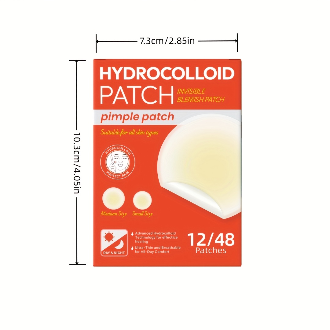 48 PCS Hydrocolloid Acne Patch - Skincare Gentle review and price