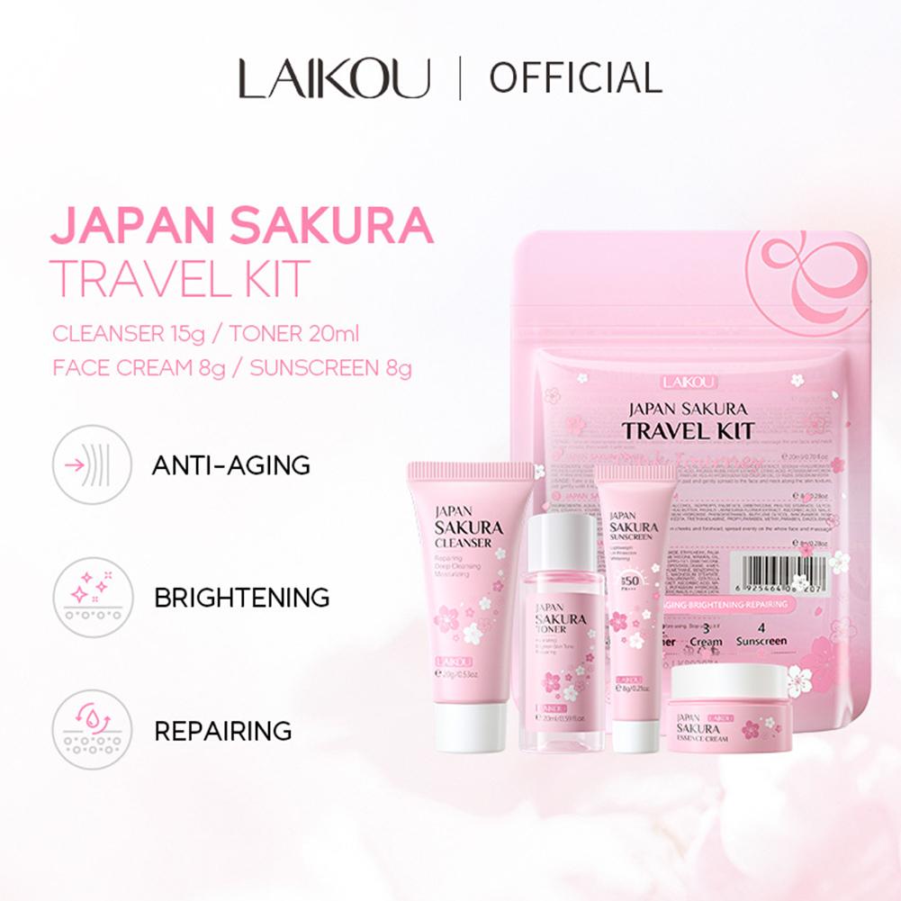 Sakura Skin Care Set facial Cl - Skincare Gentle review and price