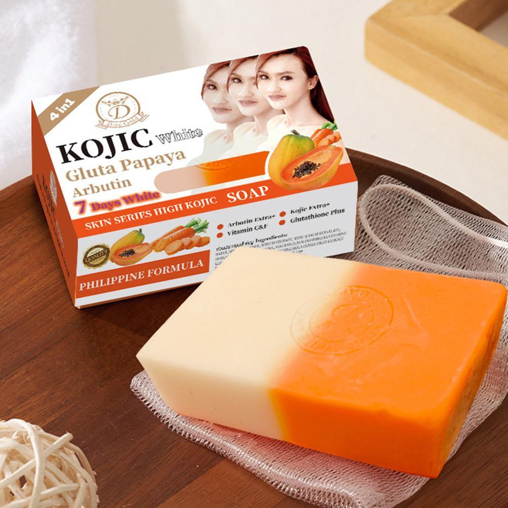 Papaya & Turmeric Handmade Soa - Kojic Acid Soap review and price