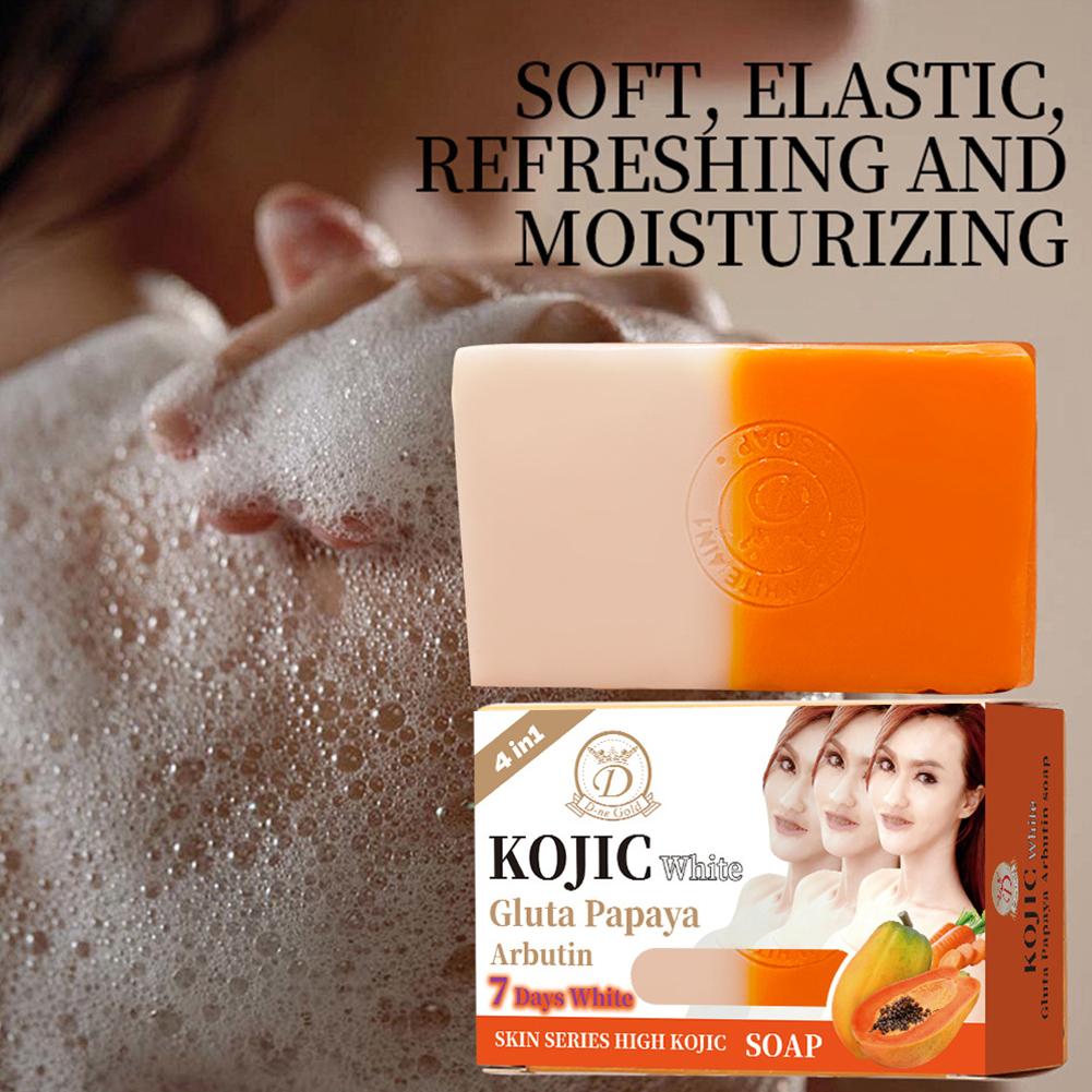 Papaya & Turmeric Handmade Soa - Kojic Acid Soap review and price