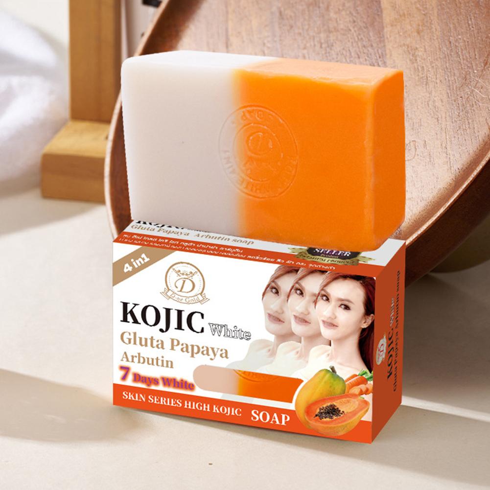 Papaya & Turmeric Handmade Soa - Kojic Acid Soap review and price