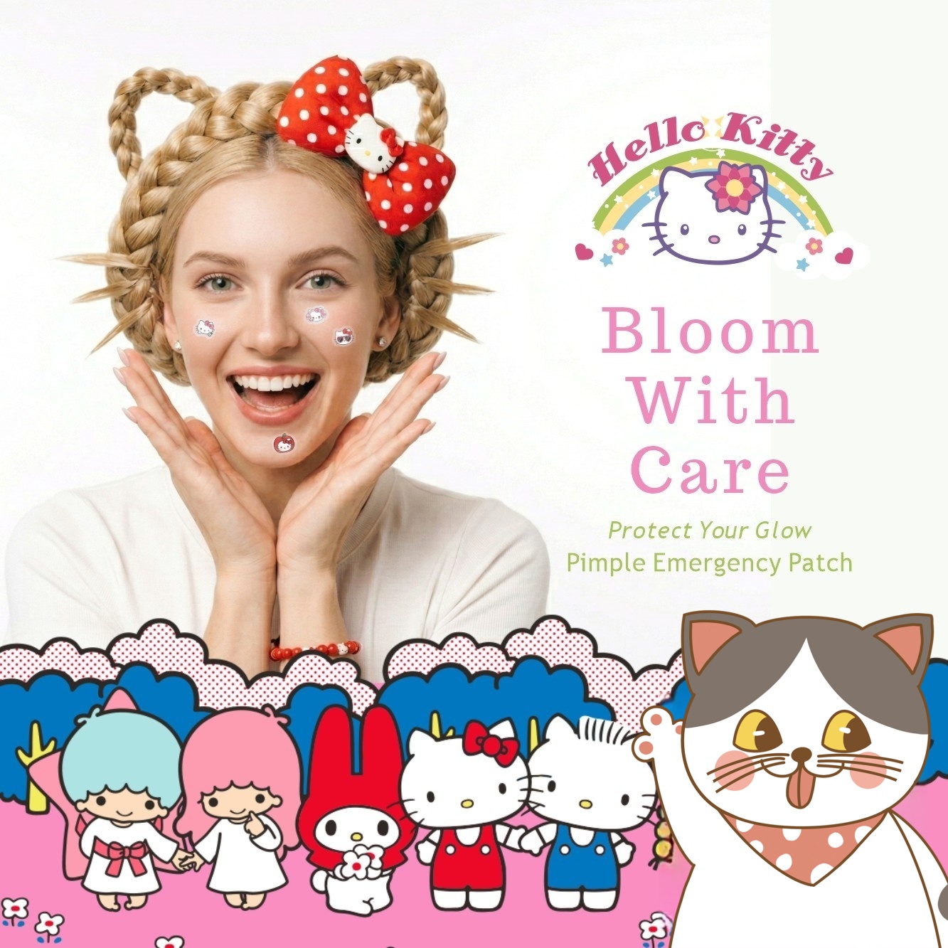 25/125PCS Hello Kitty Blemish  - Skincare Acne review and price